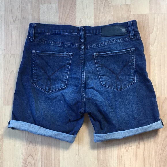 Calvin Klein High Waist Mid-Thigh Shorts - Picture 5 of 7